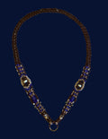 Misty Blue Lanyard 15"