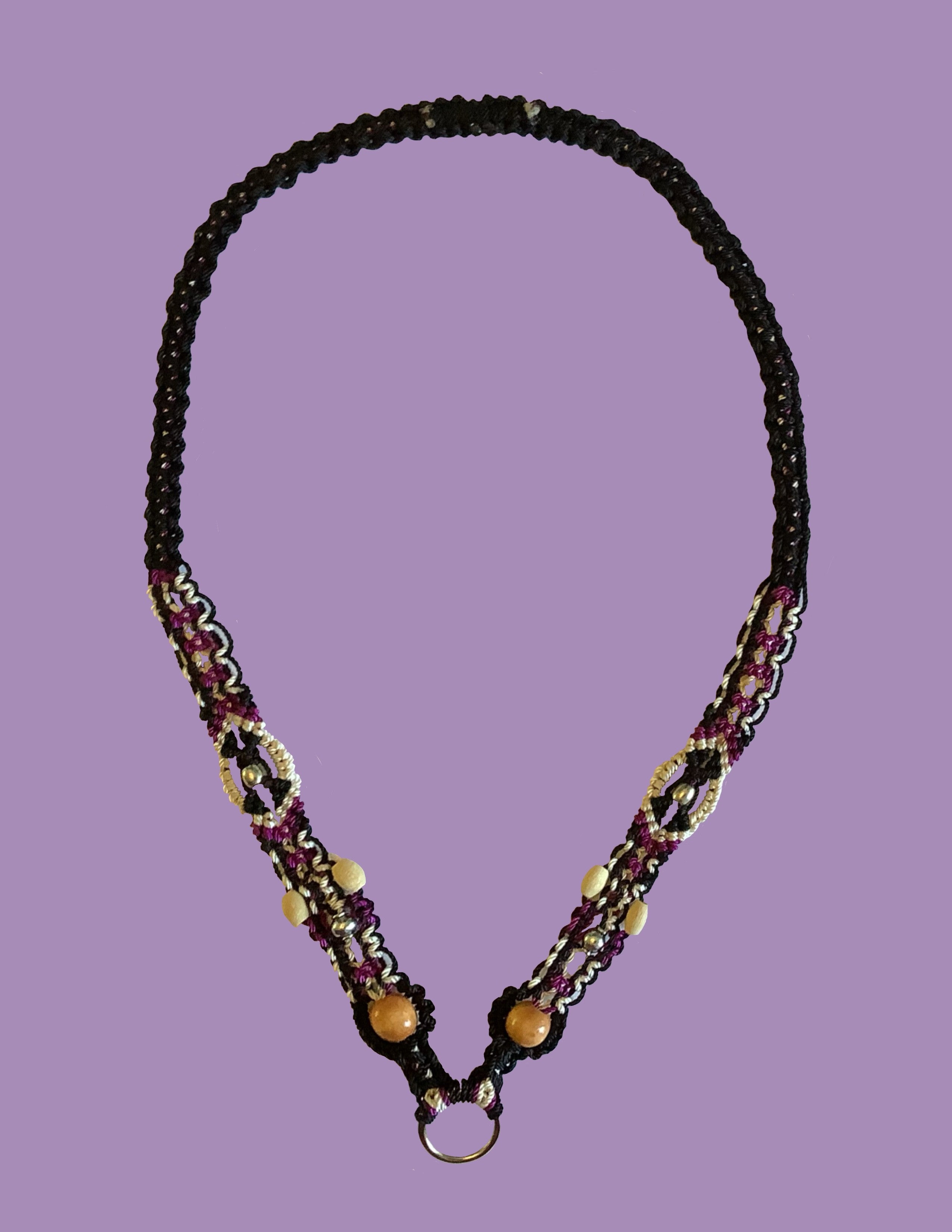 Purple Magic Lanyard 15"