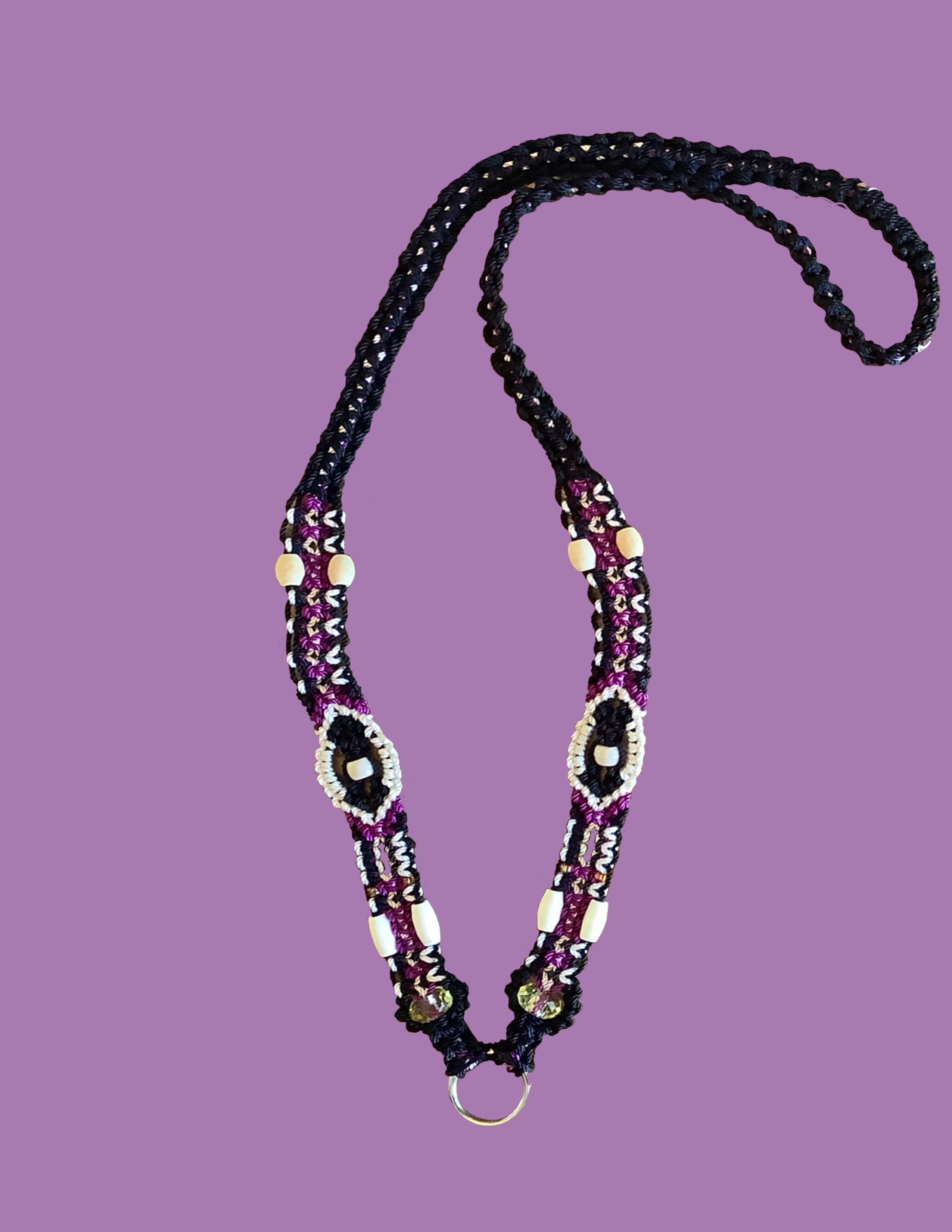 Purple Magic Lanyard 18"